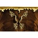Low Mahogany & Gilded Entertainment Unit