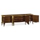 Low Mahogany & Gilded Entertainment Unit