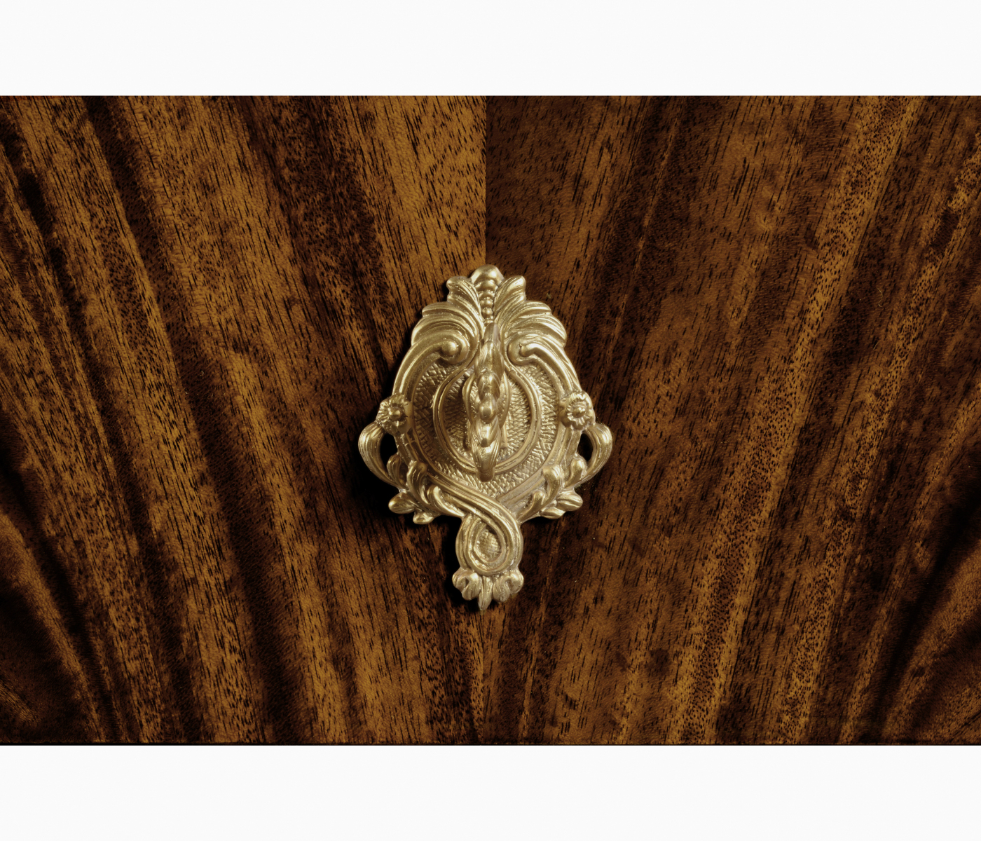 Mahogany & Gilded Sideboard