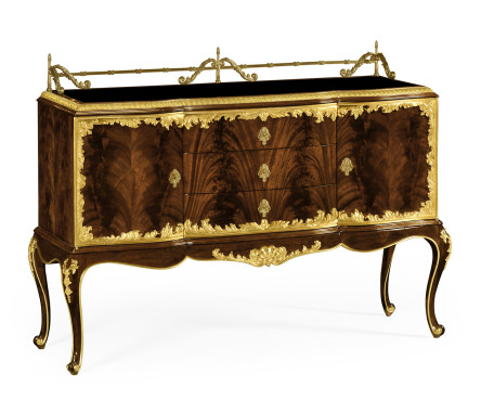 Mahogany & Gilded Sideboard