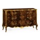 6 Drawer Double Dresser in Brown Mahogany