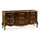 9 Drawer Triple Dresser Brown Mahogany
