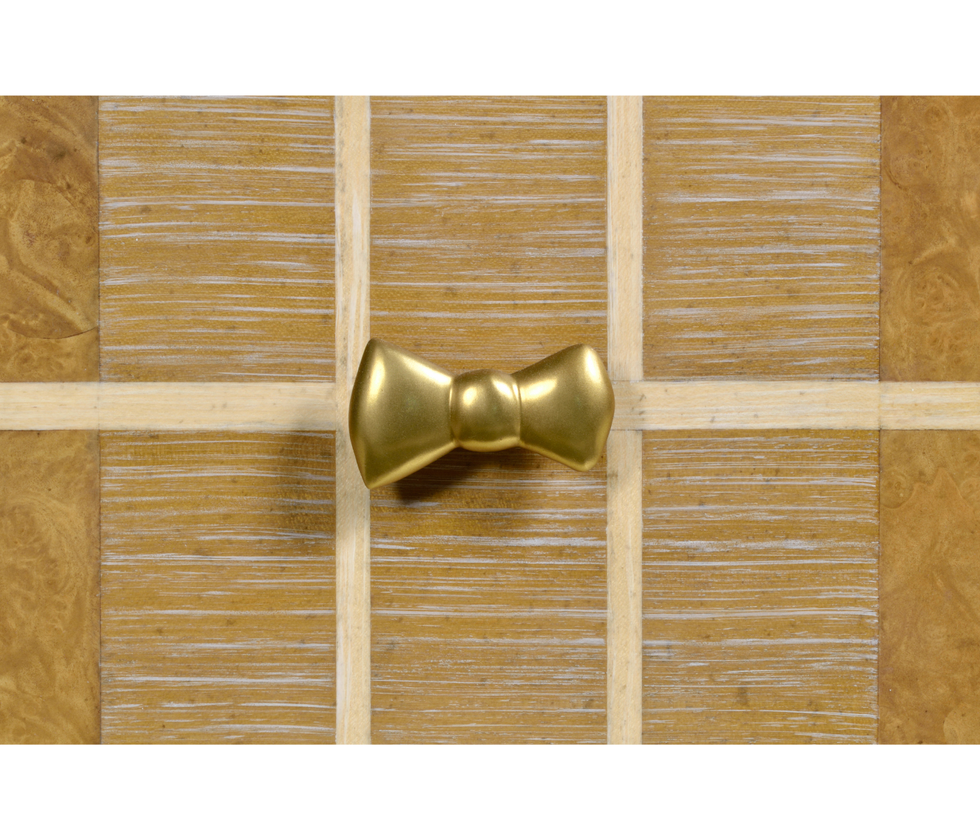 Pale Tartan Six-Drawer Dresser