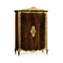 Mahogany & Gilded Carved Armoire