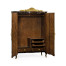 Mahogany & Gilded Carved Armoire