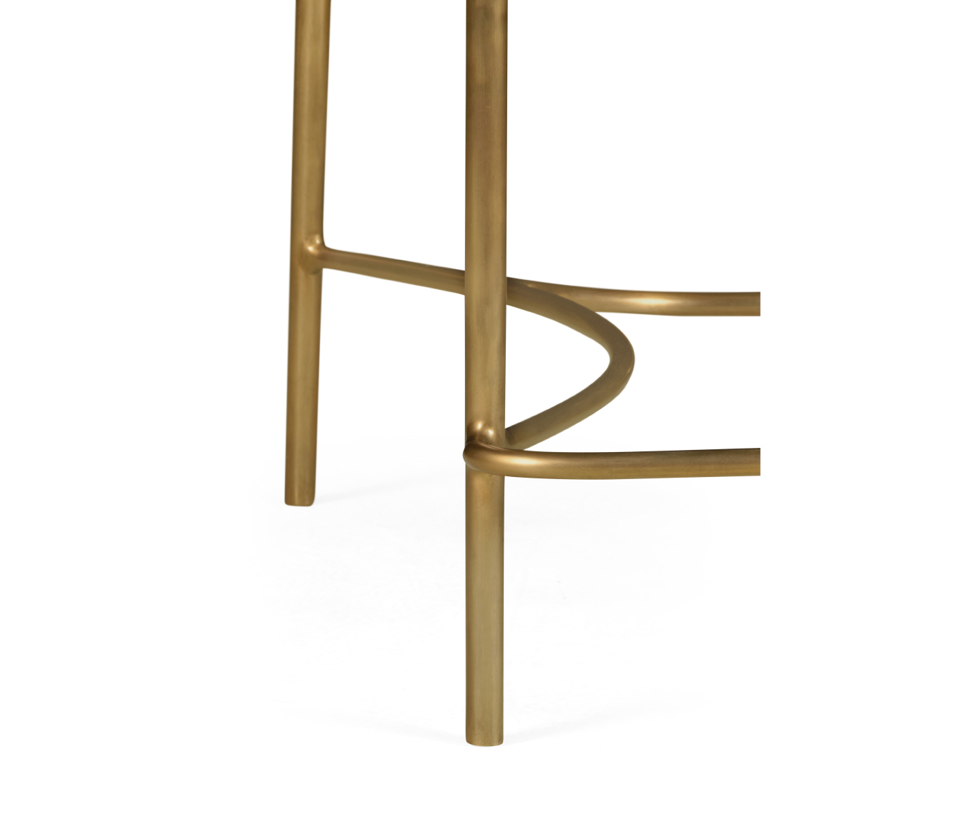 Contemporary Crotch Walnut Counter Stool