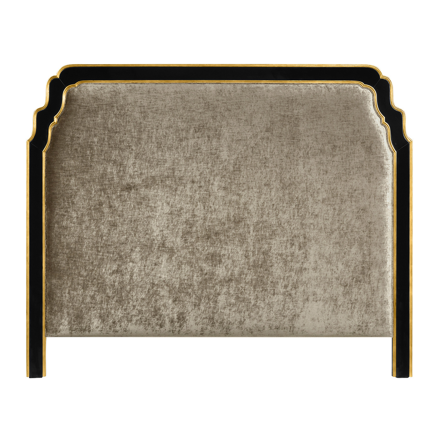 Black & Gilded Cali King Headboard