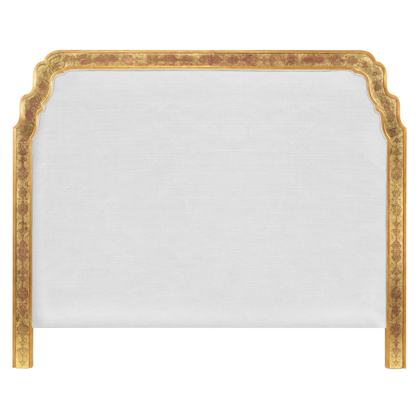 Gilded & Églomisé Cali King Headboard