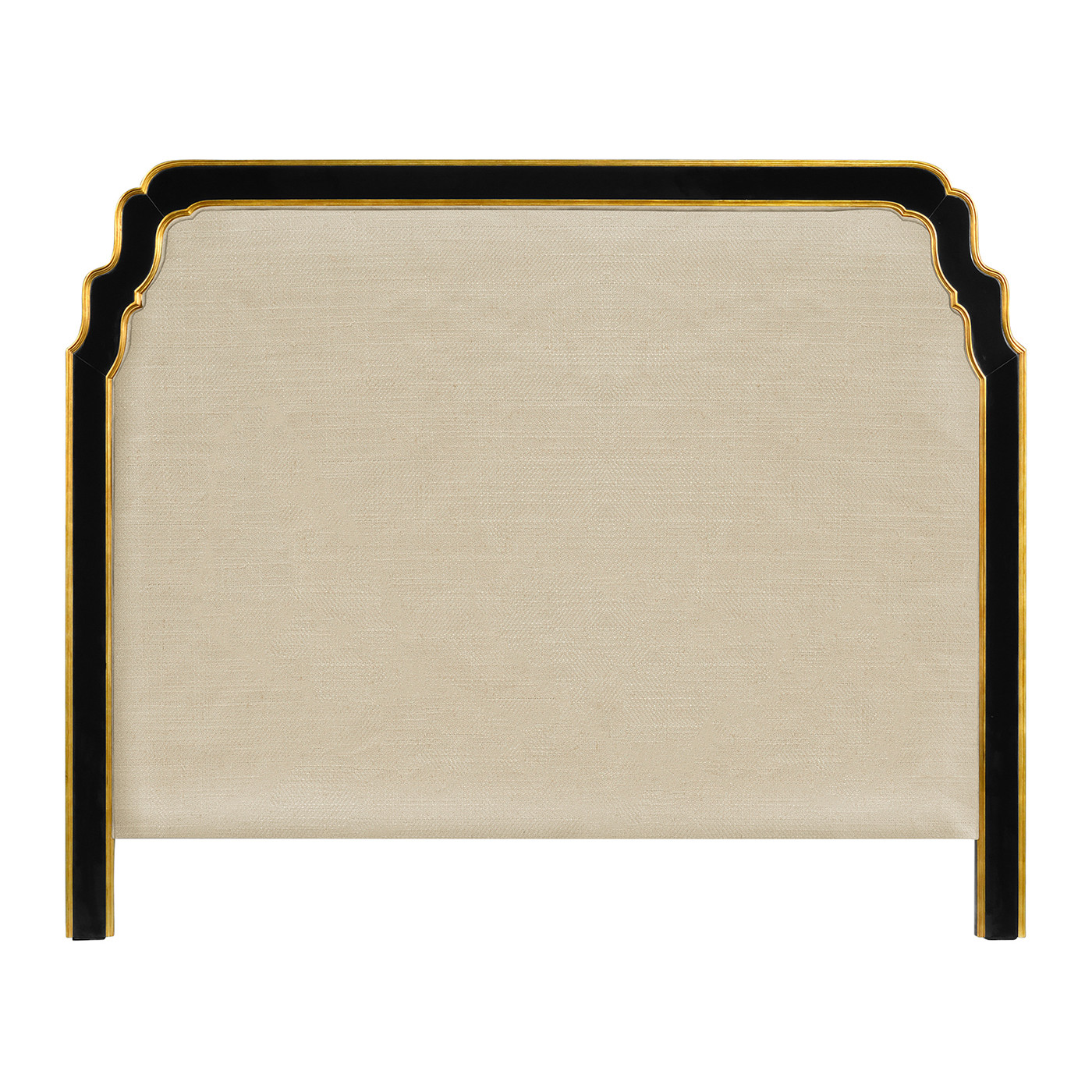 Black & Gilded UK King Headboard