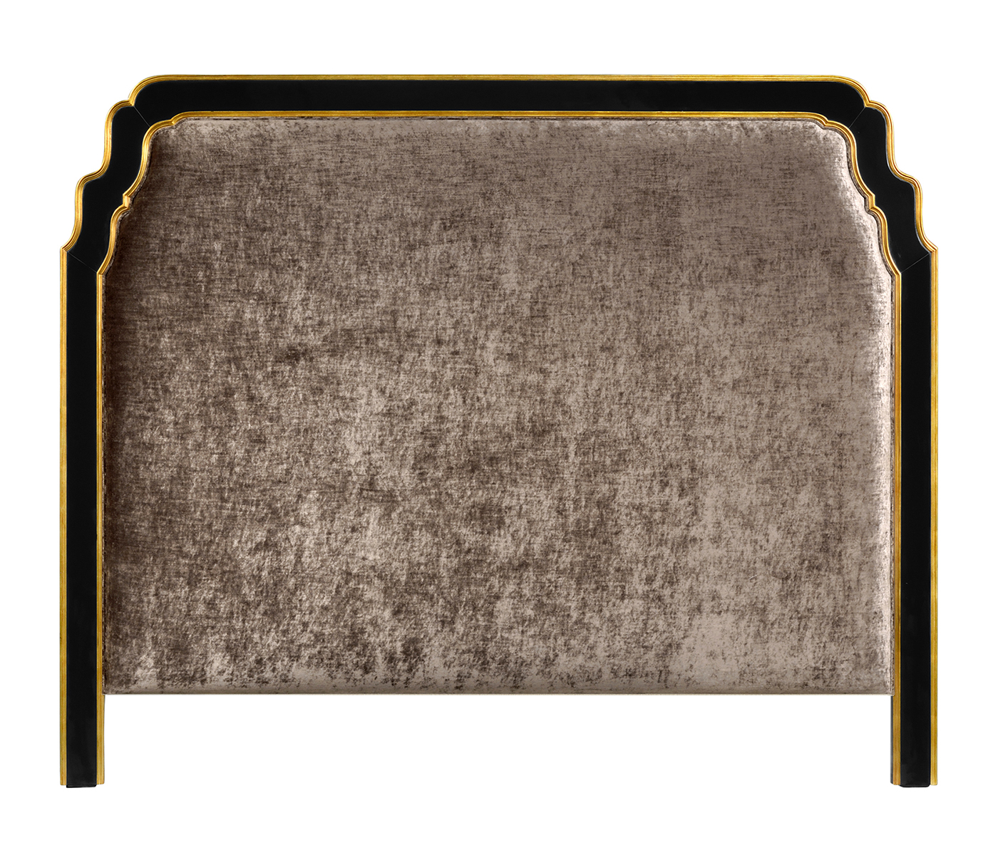 Black & Gilded UK King Headboard