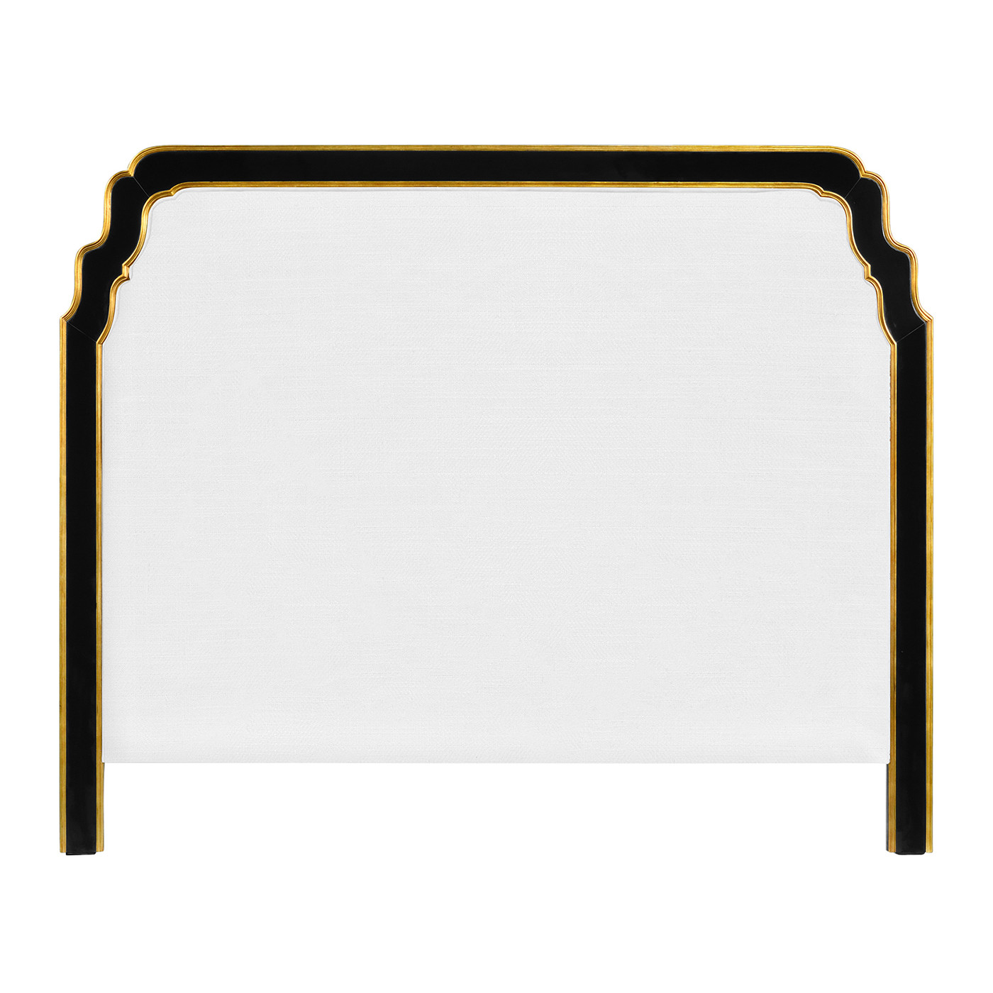 Black & Gilded UK King Headboard