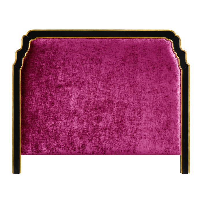 Black & Gilded UK Queen Headboard