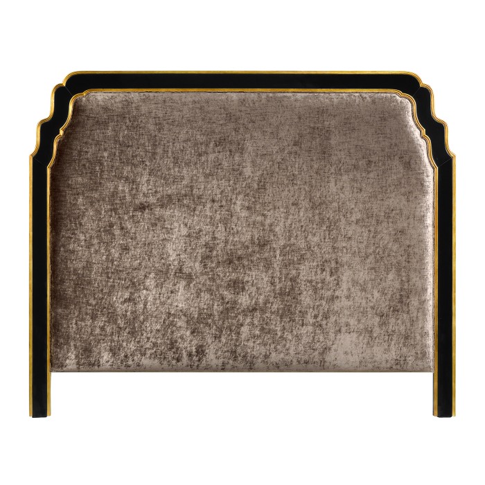 Black & Gilded US King Headboard
