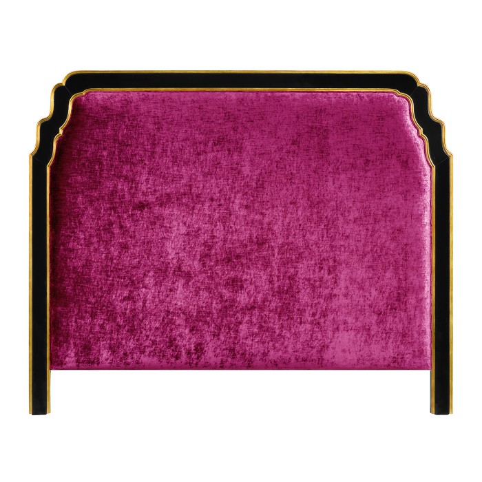 Black & Gilded US King Headboard