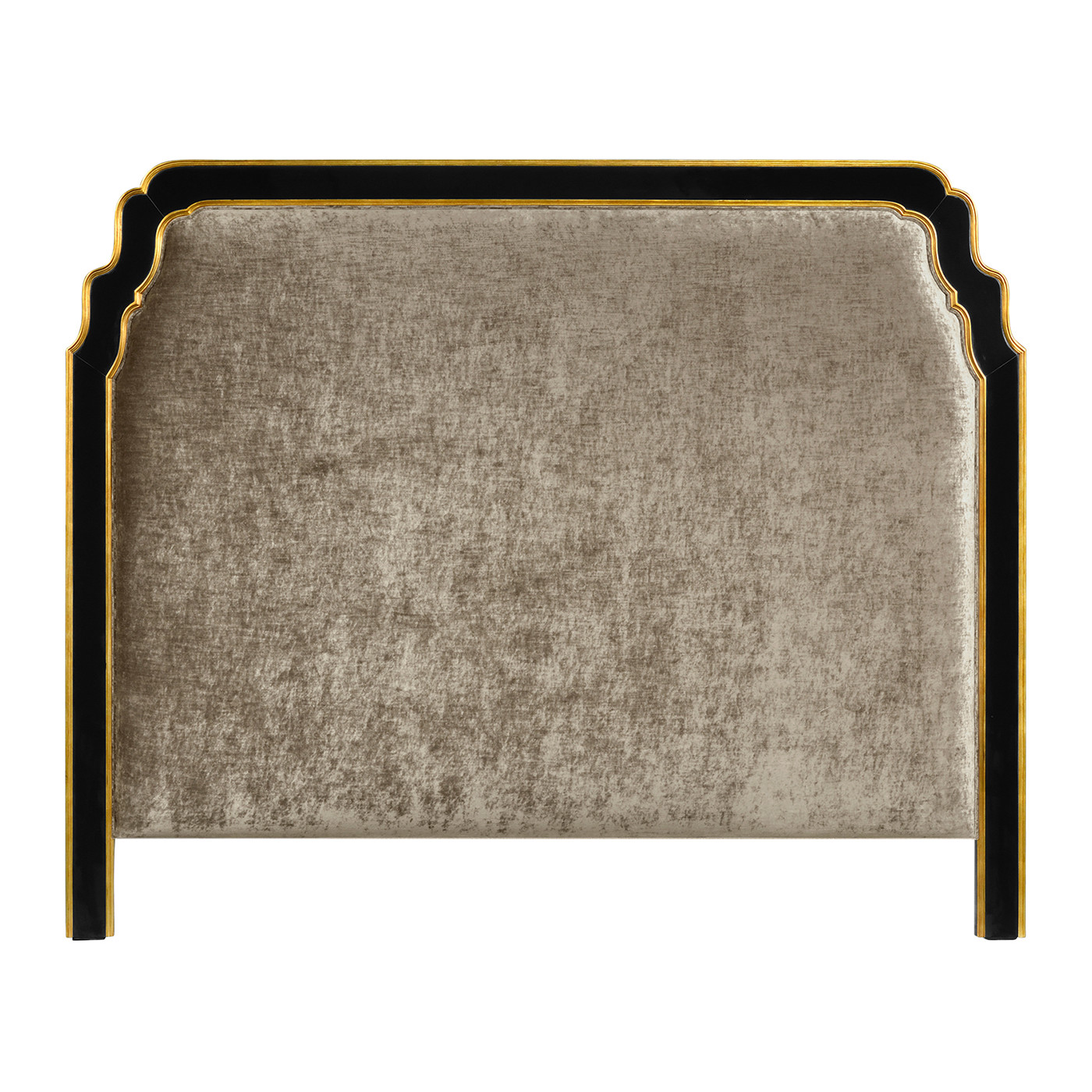 Black & Gilded US King Headboard