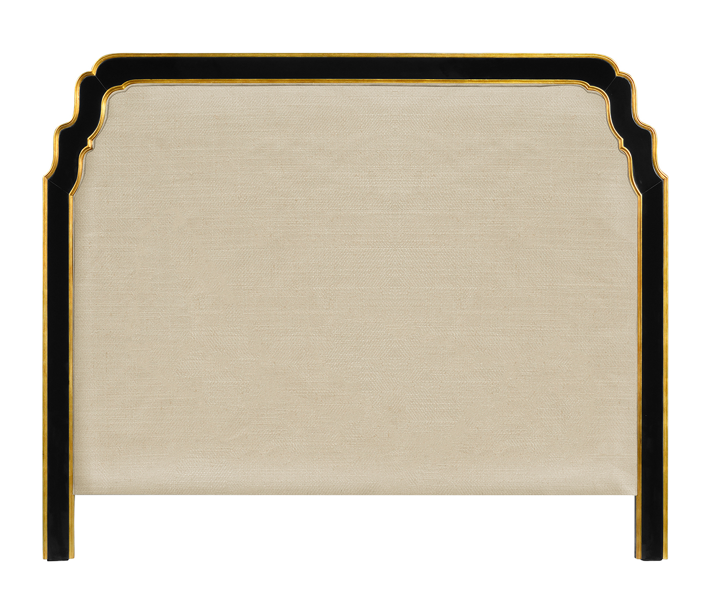 Black & Gilded US Queen Headboard