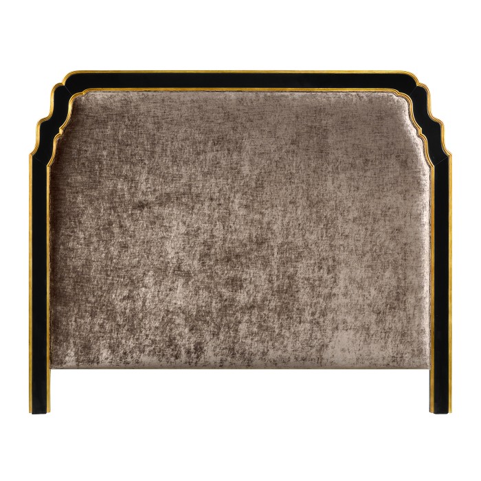 Black & Gilded US Queen Headboard