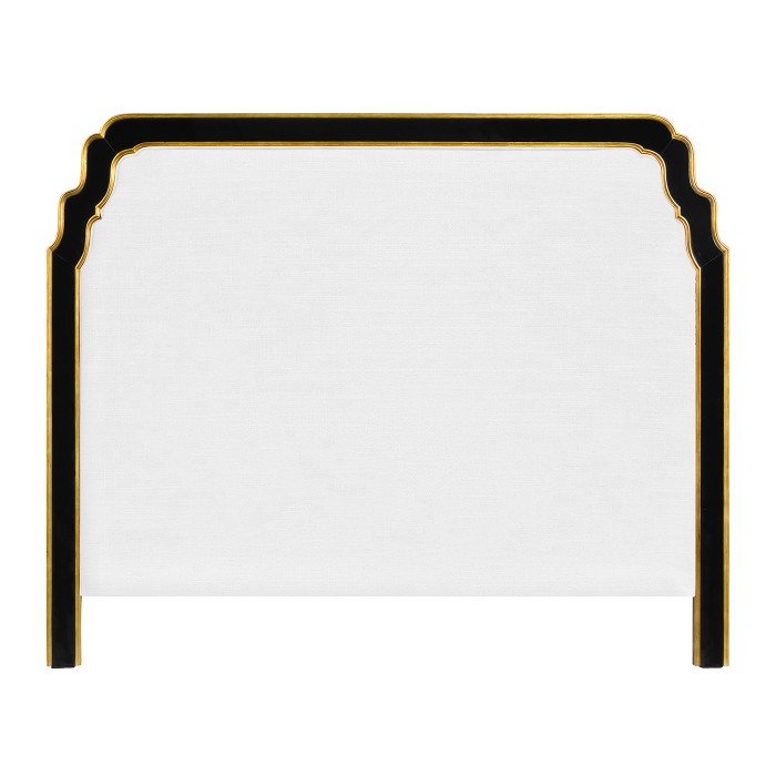 Black & Gilded US Queen Headboard