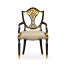Kensington Shield Back Arm Chair