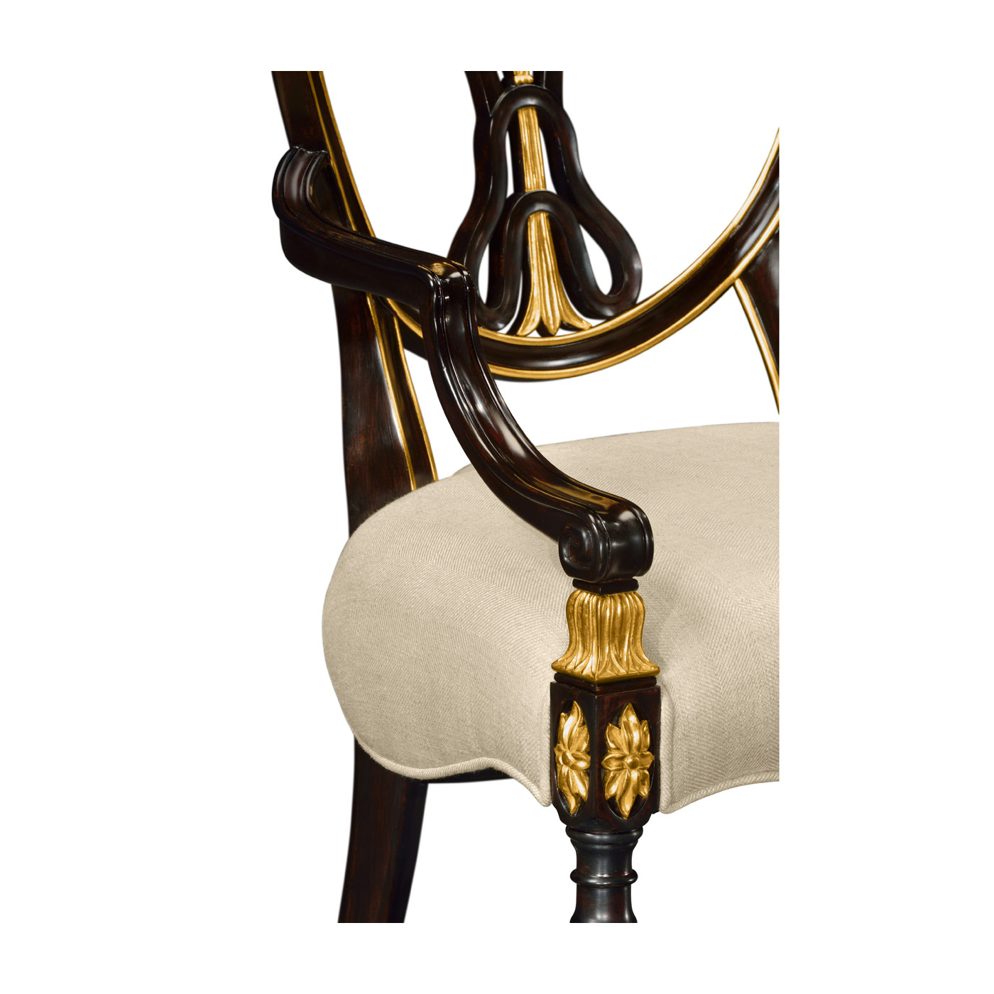 Kensington Shield Back Arm Chair