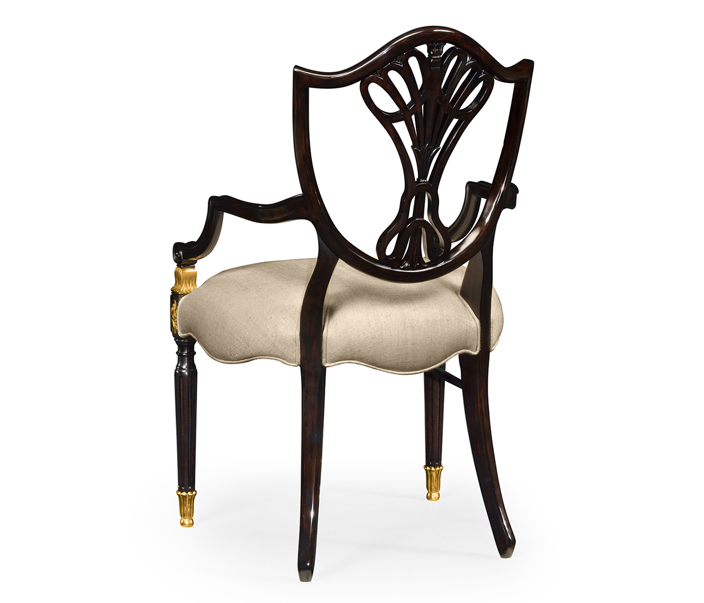 Kensington Shield Back Arm Chair