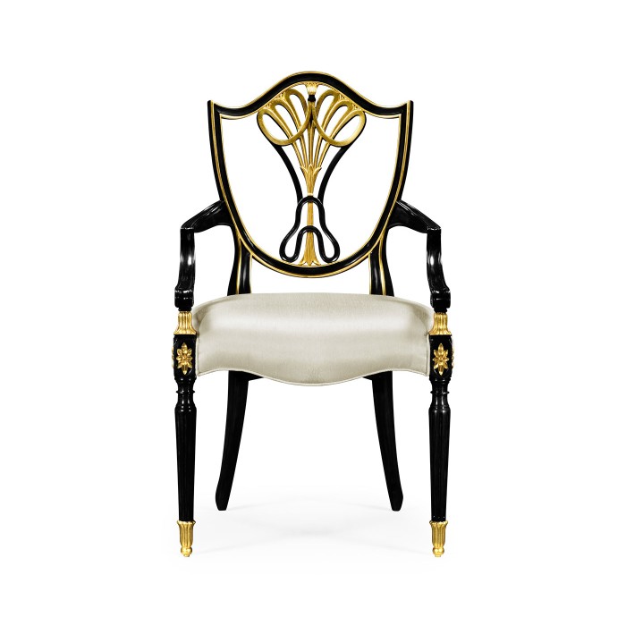 Kensington Shield Back Arm Chair
