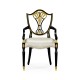 Kensington Shield Back Arm Chair
