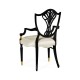 Kensington Shield Back Arm Chair