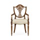 Brompton Shield Back Arm Chair