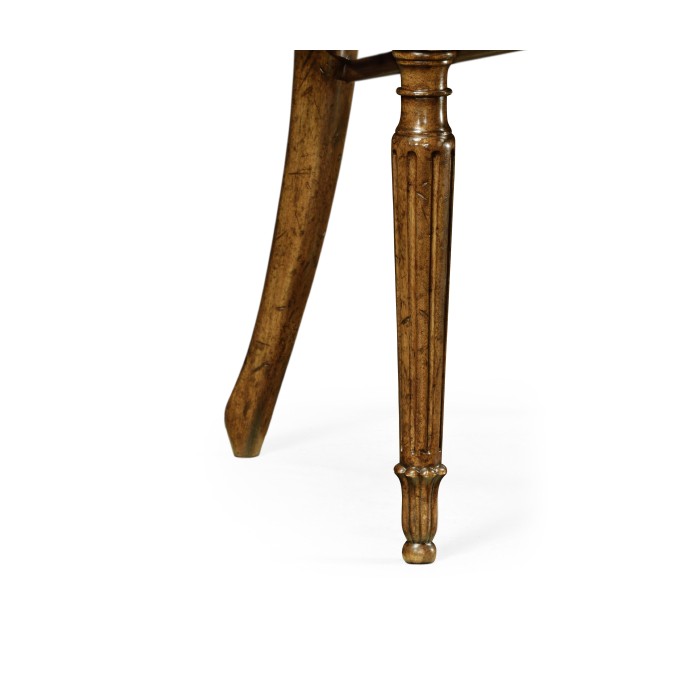 Brompton Shield Back Arm Chair