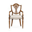 Brompton Shield Back Arm Chair
