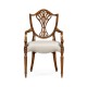 Brompton Shield Back Arm Chair