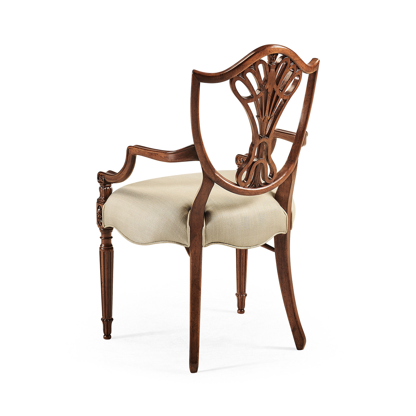 Buckingham Shield Back Arm Chair