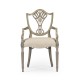 Buckingham Shield Back Arm Chair