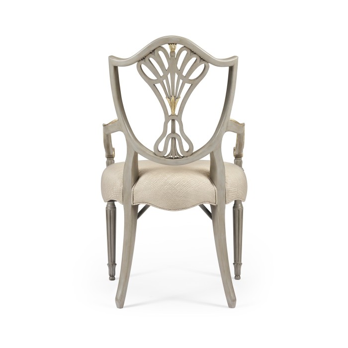 Buckingham Shield Back Arm Chair