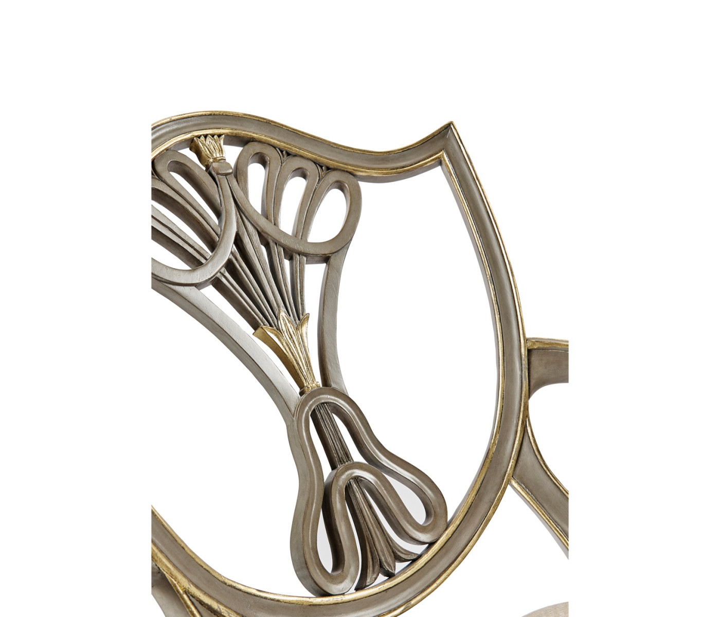 Buckingham Shield Back Arm Chair