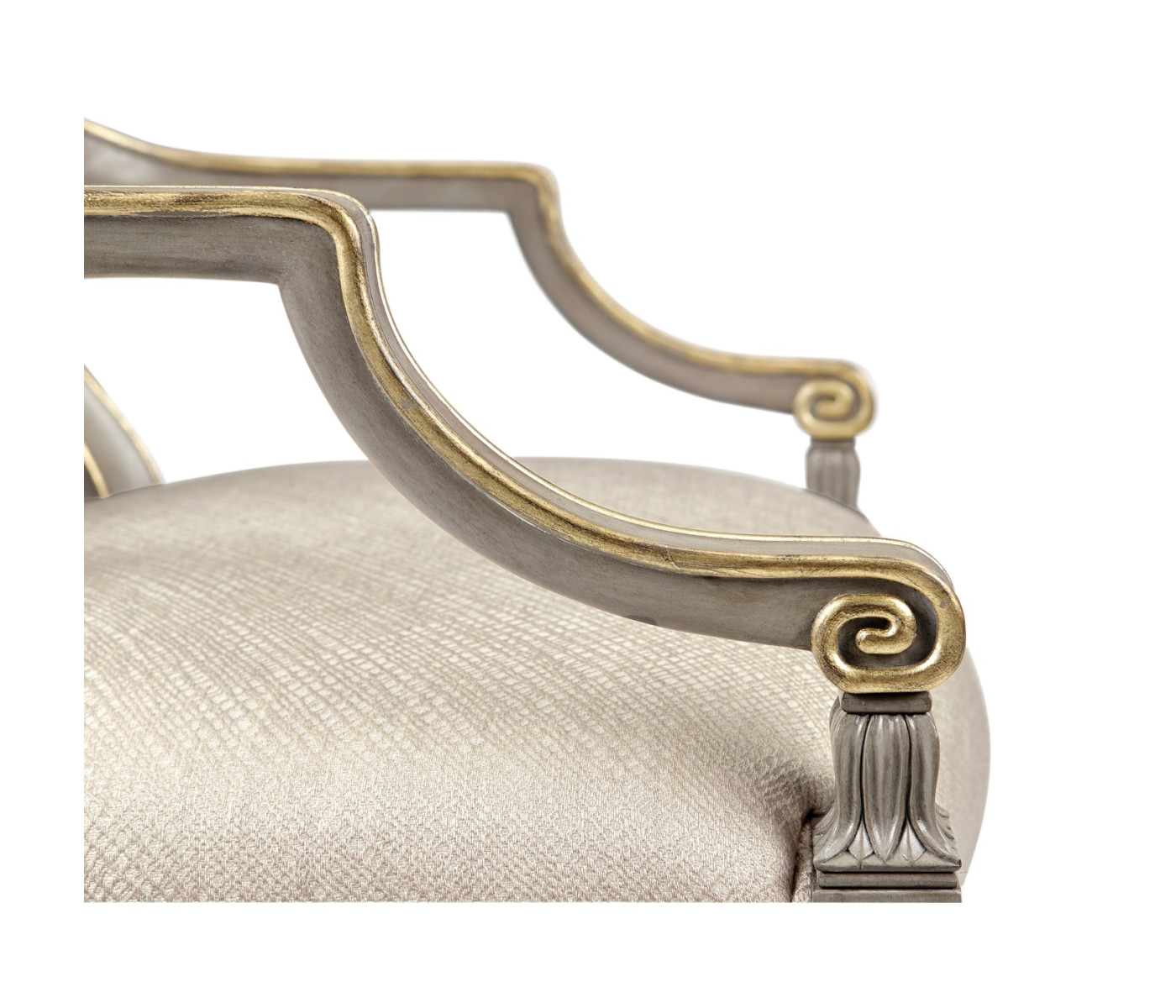 Buckingham Shield Back Arm Chair