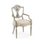 Buckingham Shield Back Arm Chair