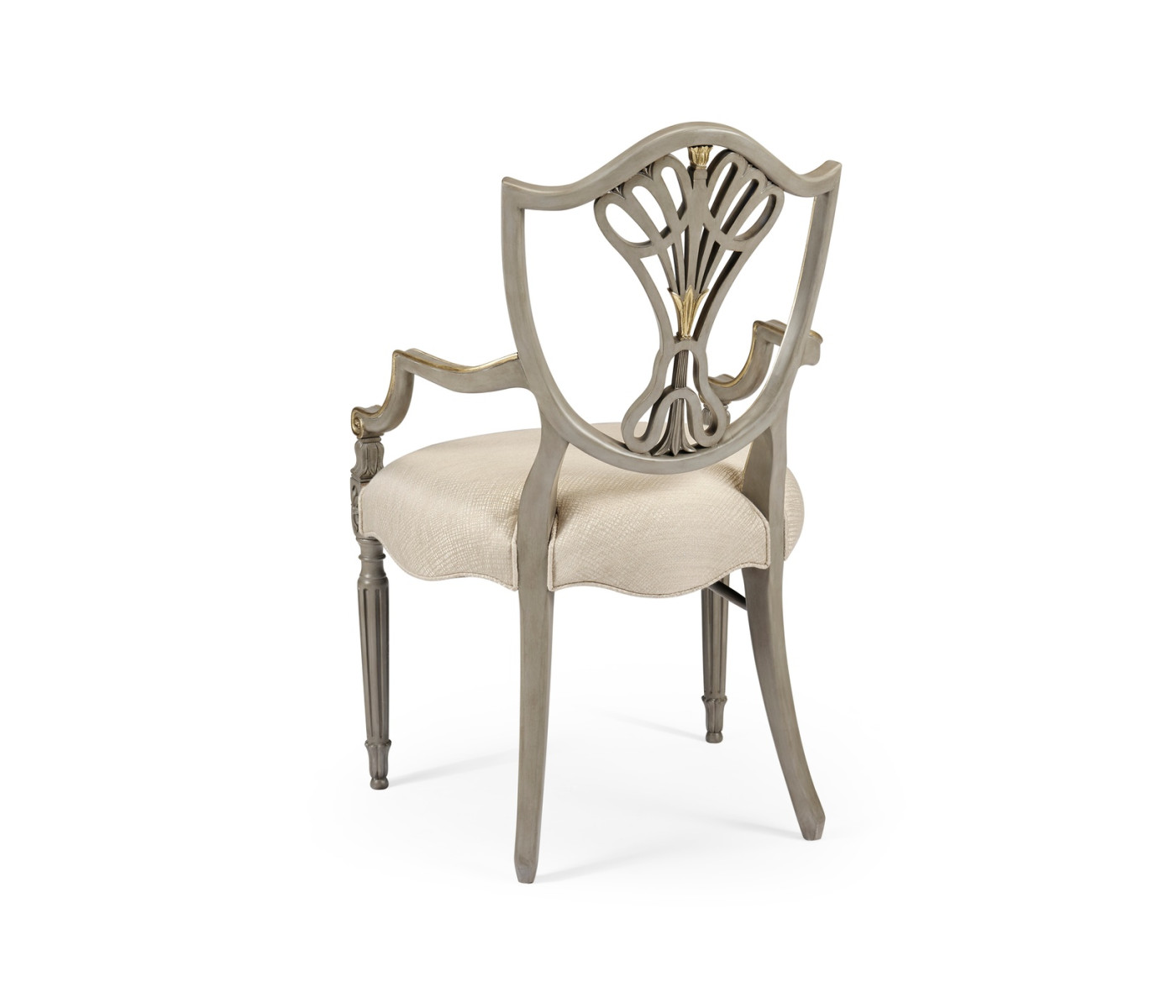 Buckingham Shield Back Arm Chair