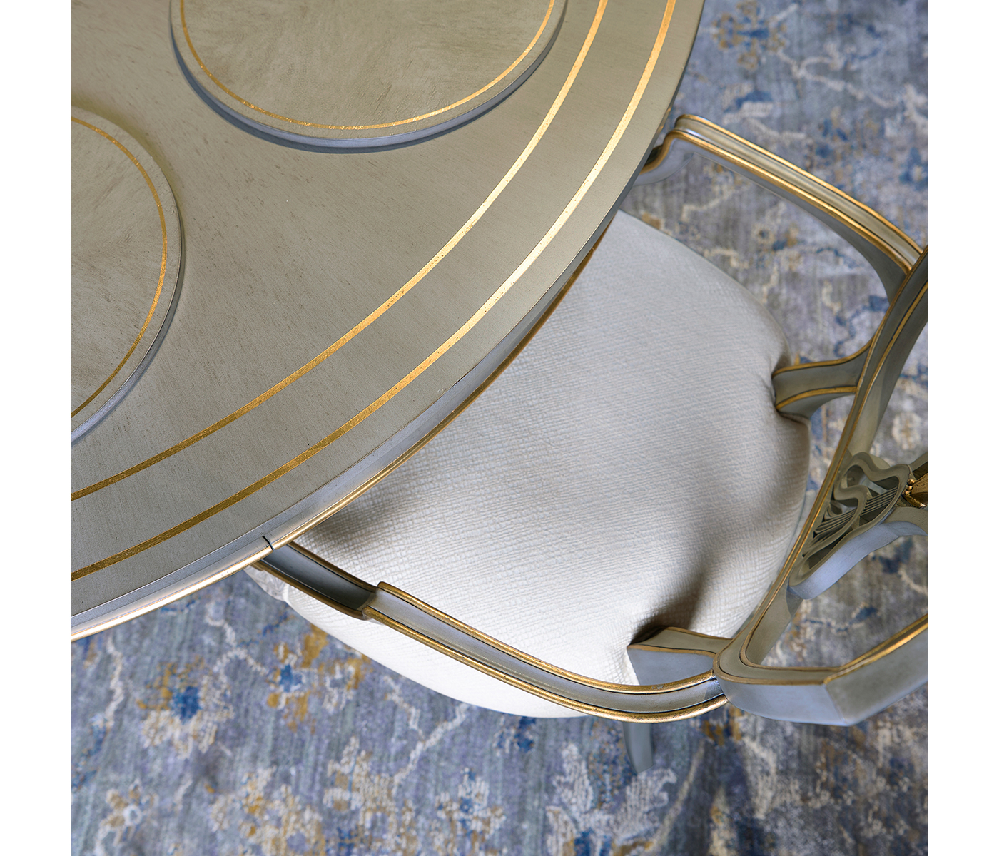 Buckingham Shield Back Arm Chair