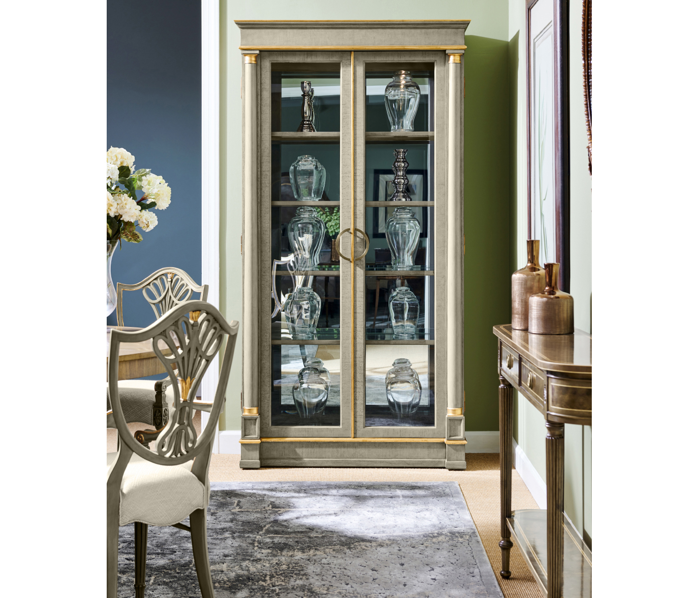 Buckingham Shield Back Arm Chair