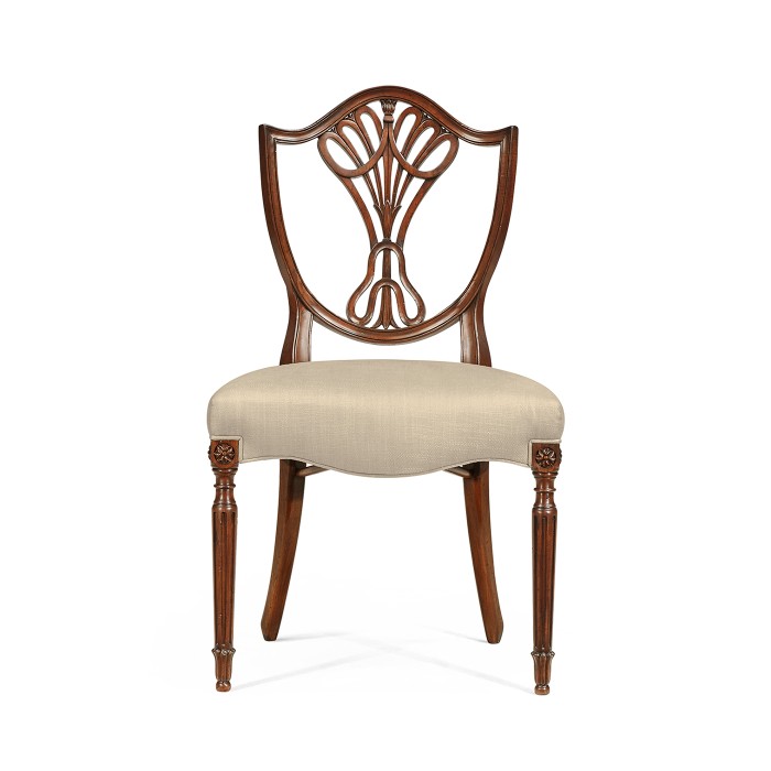 Buckingham Shield Back Side Chair