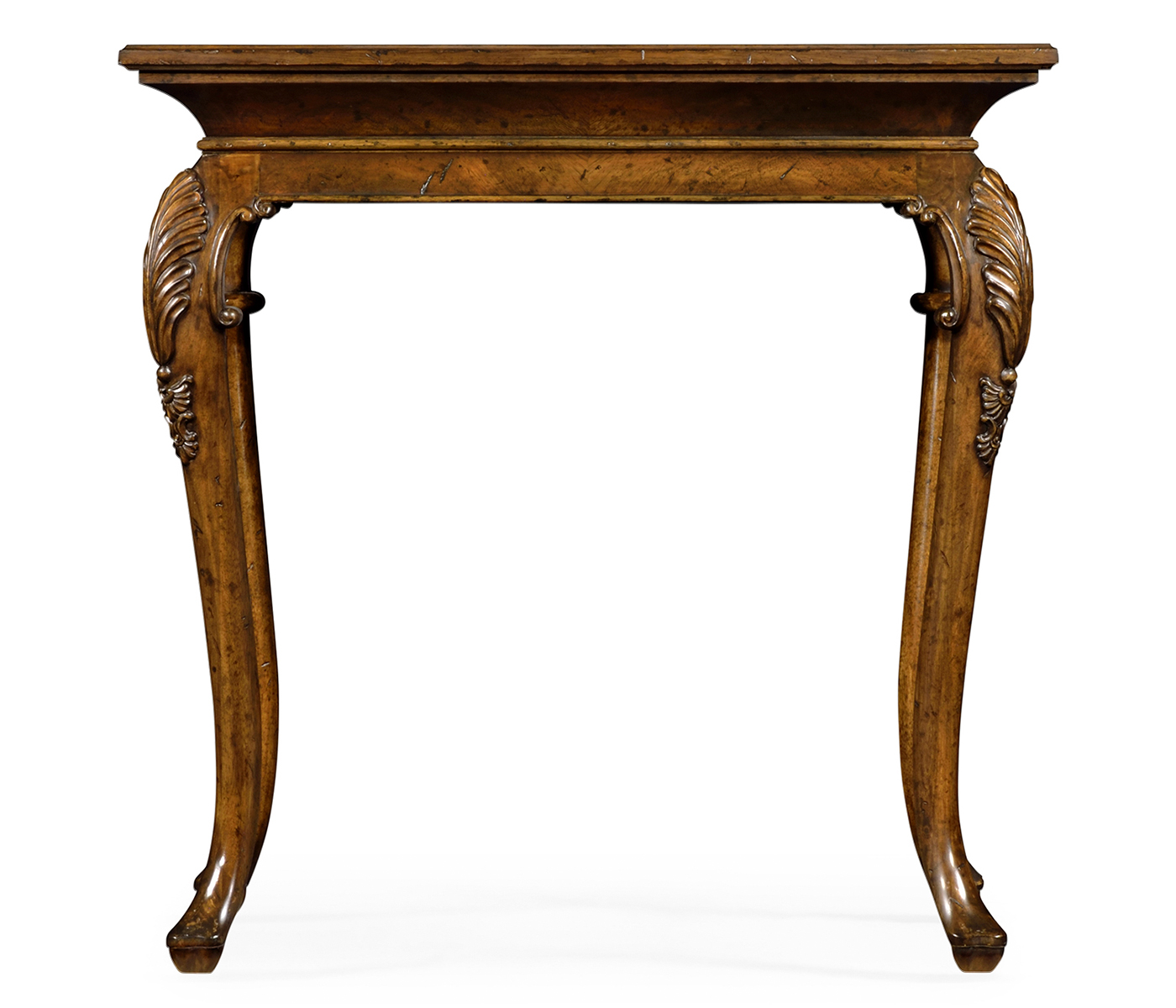Small Brown Mahogany End Table