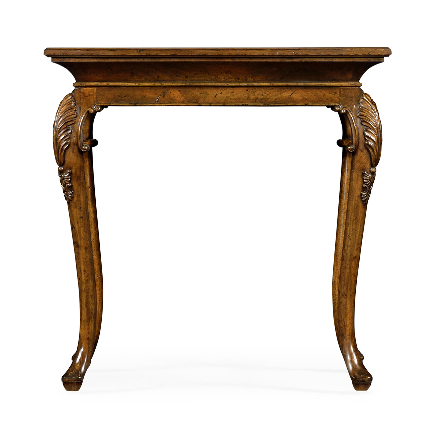Small Brown Mahogany End Table