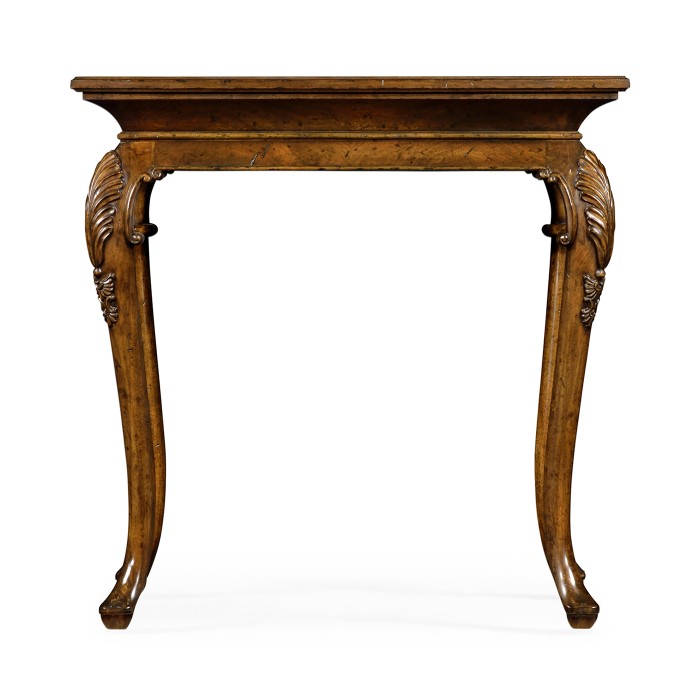 Small Brown Mahogany End Table