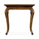 Small Brown Mahogany End Table