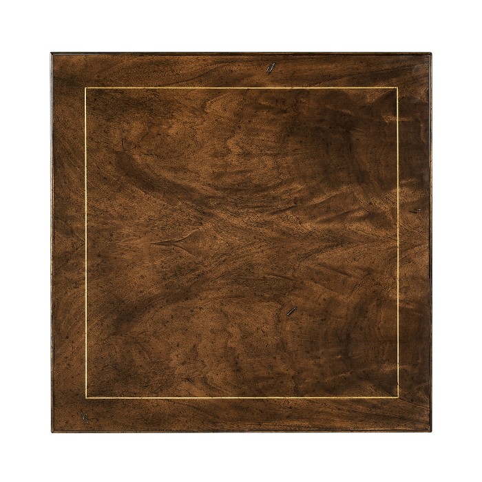Medium Brown Mahogany Side Table