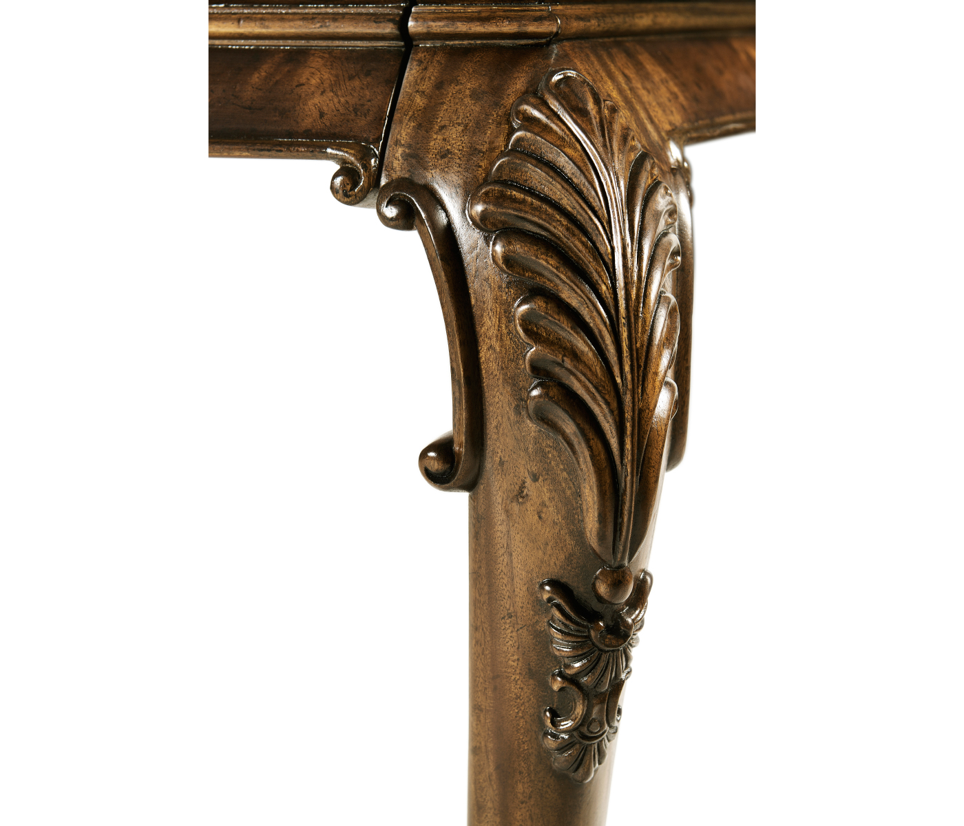 Medium Brown Mahogany Side Table