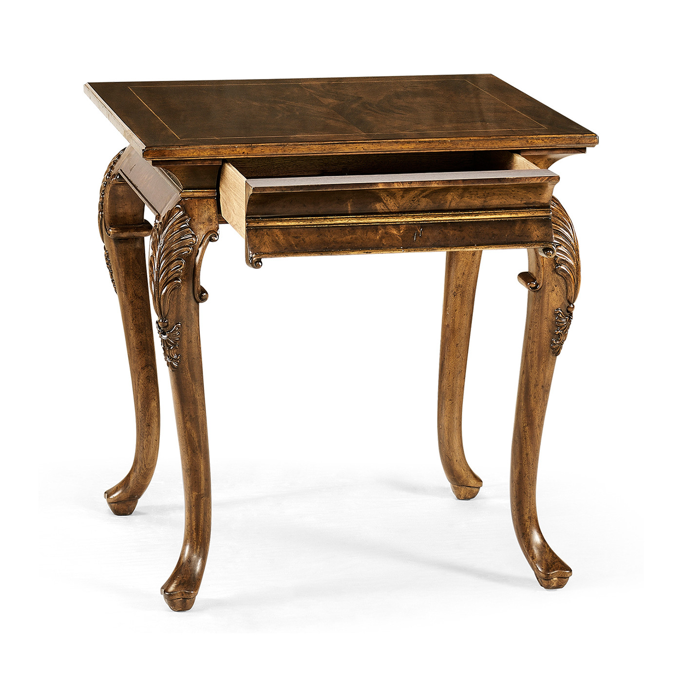 Medium Brown Mahogany Side Table