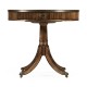 Drum Table with Reeded Edge